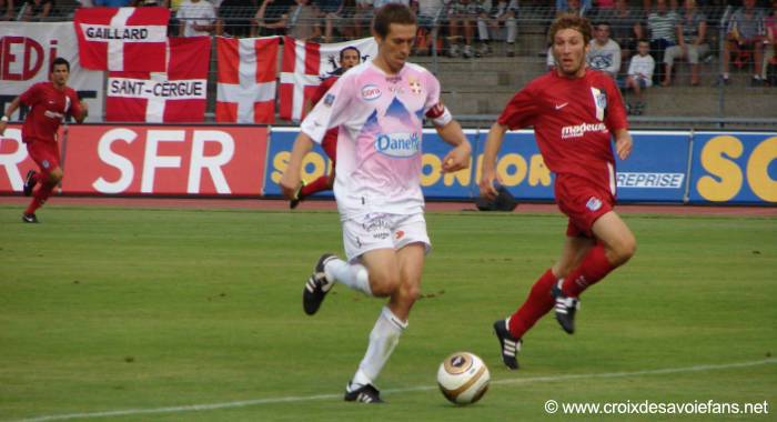 Nicolas Goussé sur le banc d Annecy