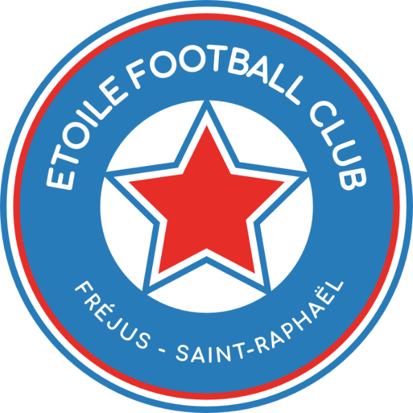 Logo Etoile Football Club Fréjus Saint-Raphaël